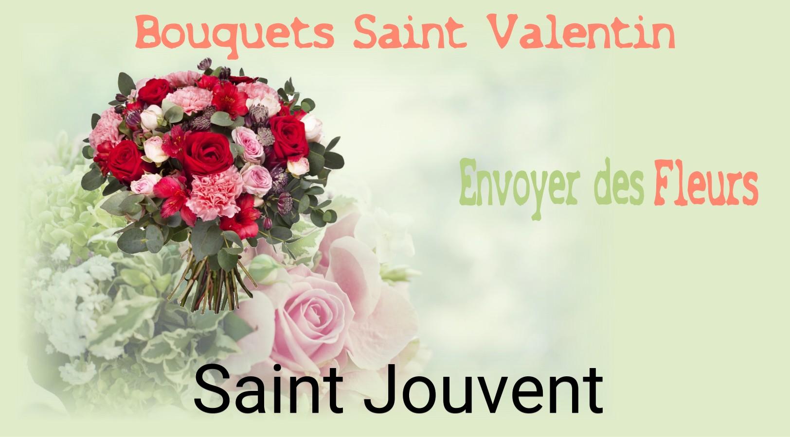 Roses de Saint-Valentin livrées à Saint-Jouvent